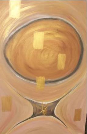 conception - painted with a prayer for a couple to conceive