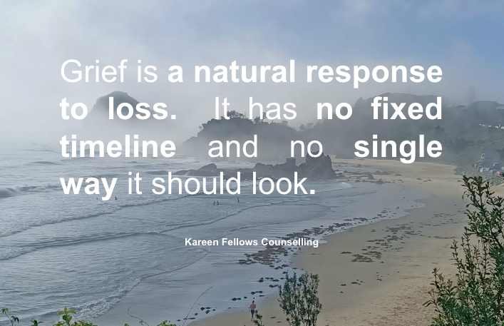 grief is a response to loss